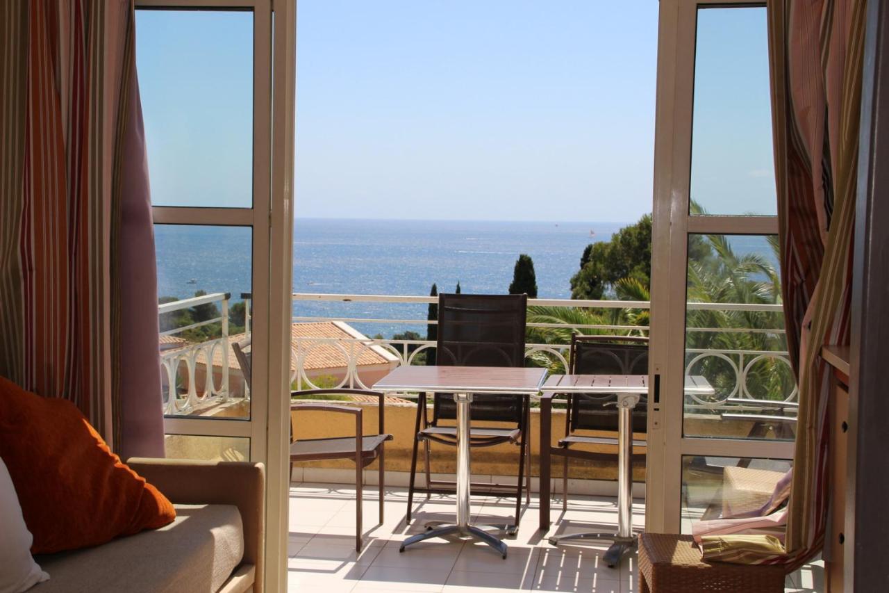 Superbe Appartement Avec Vue Mer Et Piscine Сен-Рафаэль Экстерьер фото